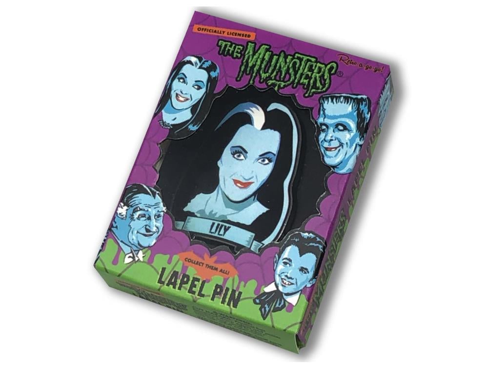 The Munsters Lily Munster Enamel Pin Gallery Image 3