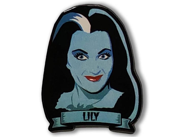 The Munsters Lily Munster Enamel Pin Gallery Image 1
