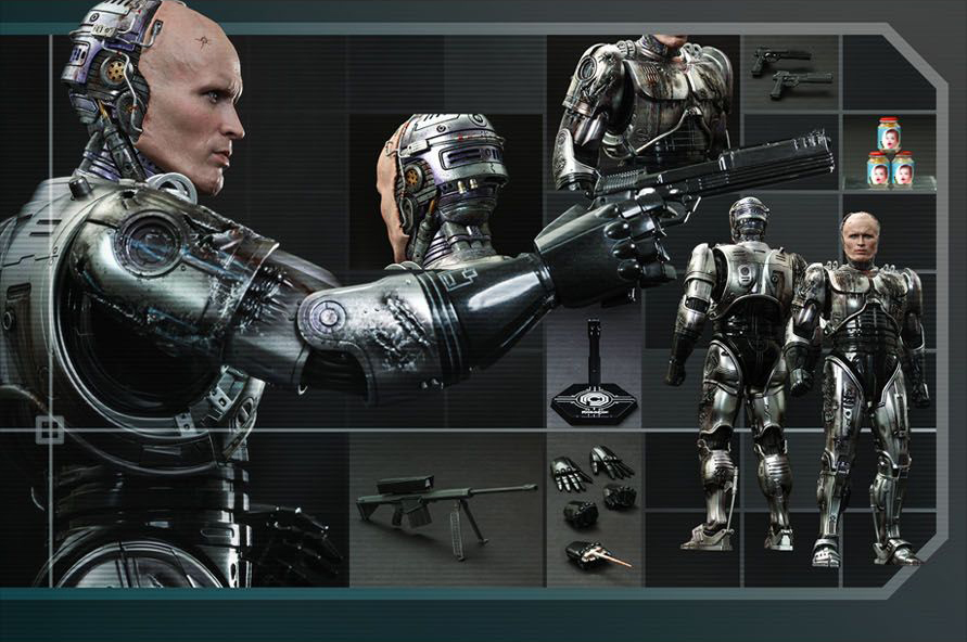 RoboCop MMS265 RoboCop (Battle Damaged Ver.) 1/6th Scale Collectible Figure Gallery Image 2