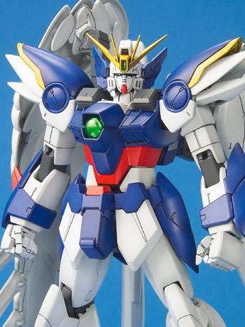 Gundam Wing: Endless Waltz MG Wing Gundam Zero EW 1/100 Scale Model Kit Gallery Image 2