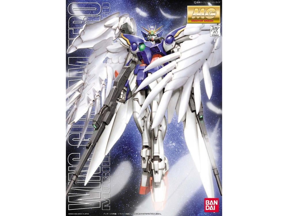 Gundam Wing: Endless Waltz MG Wing Gundam Zero EW 1/100 Scale Model Kit Gallery Image 9
