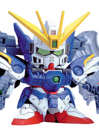 Gundam Wing: Endless Waltz BB Senshi #203 Wing Gundam Zero Custom Model Kit Gallery Image 2