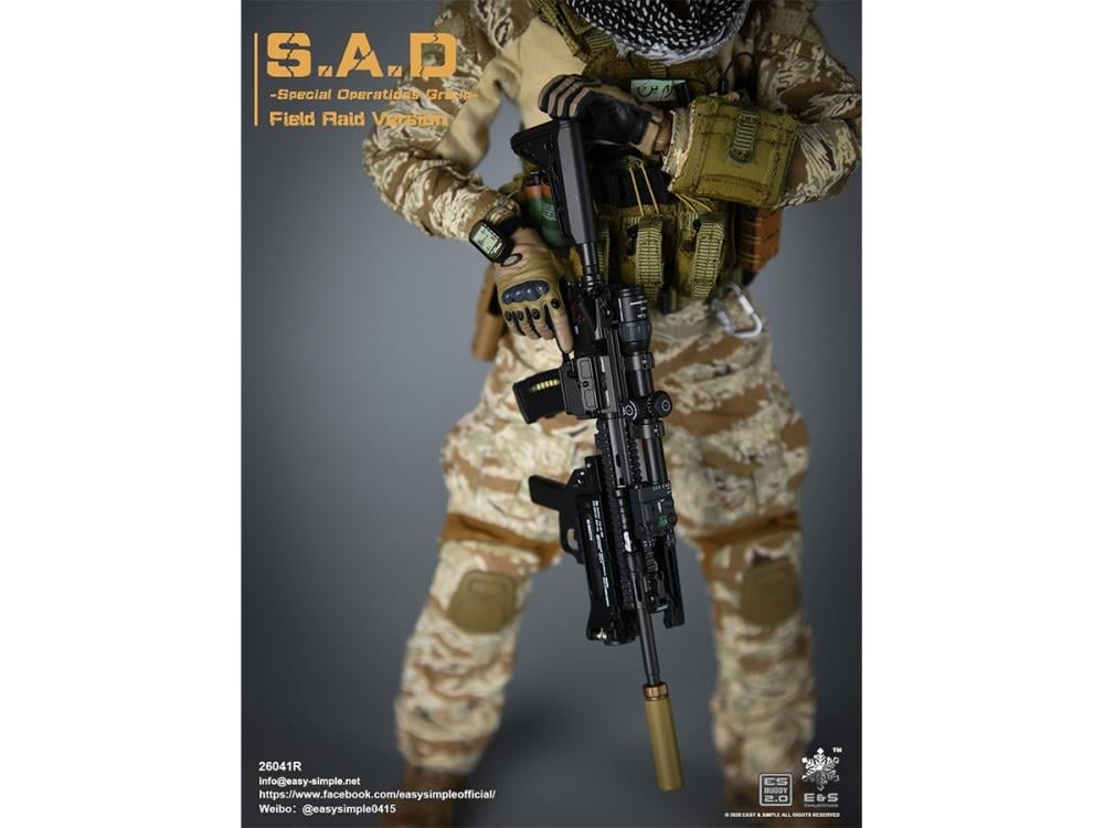 S.A.D. Special Operations Group (Field Raid Ver.) 1/6 Scale Figure Gallery Image 26