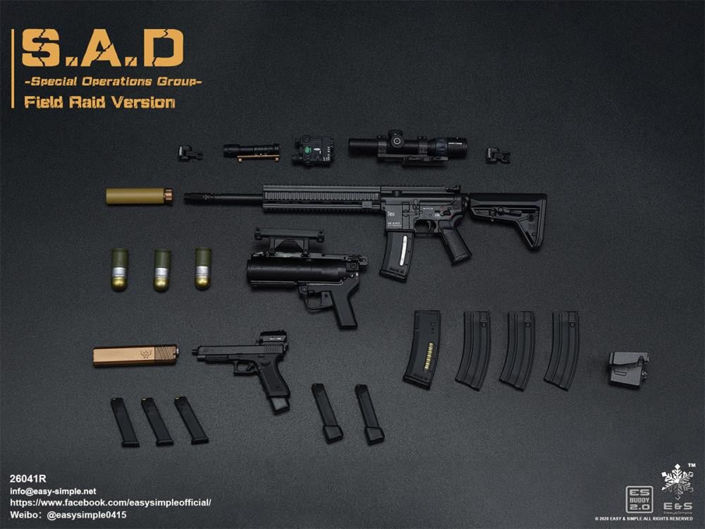 S.A.D. Special Operations Group (Field Raid Ver.) 1/6 Scale Figure Gallery Image 29
