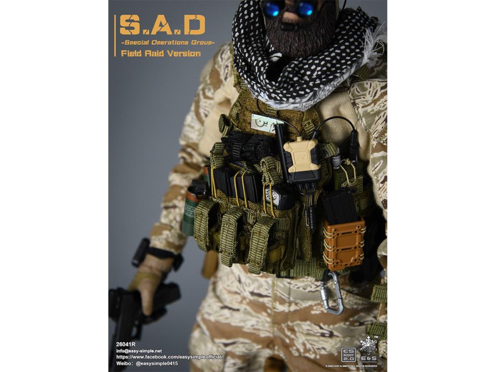S.A.D. Special Operations Group (Field Raid Ver.) 1/6 Scale Figure Gallery Image 25