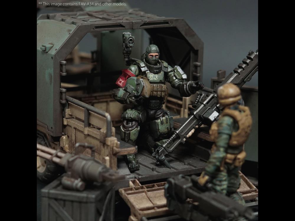 Acid Rain FAV-A34 Glaucus Infiltrator Action Figure Gallery Image 6