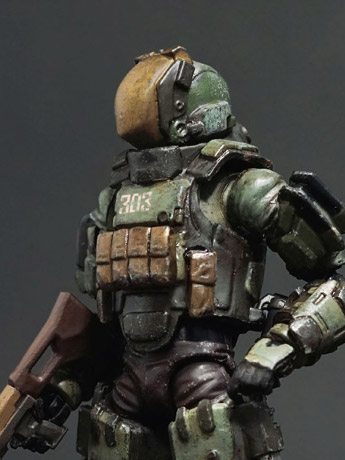 Acid Rain FAV-A34 Glaucus Infiltrator Action Figure Gallery Image 2