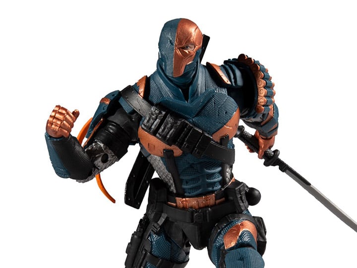 Batman: Arkham Origins DC Multiverse Deathstroke Action Figure Gallery Image 1