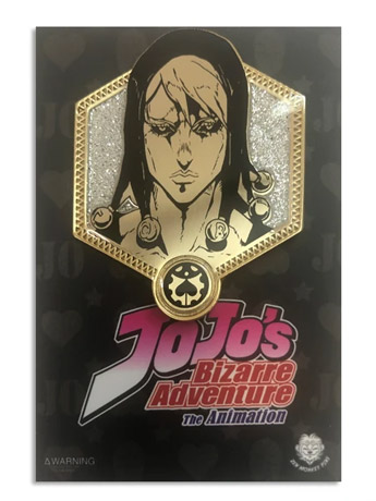 JoJo's Bizarre Adventure Golden Series Risotto Nero Enamel Pin Gallery Image 3