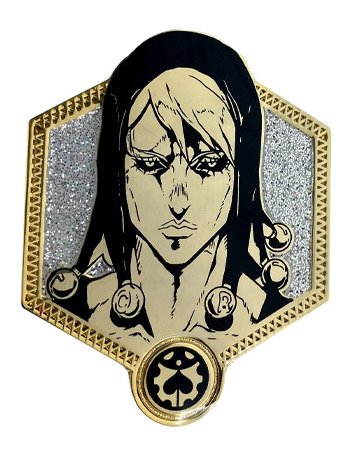 JoJo's Bizarre Adventure Golden Series Risotto Nero Enamel Pin Gallery Image 2