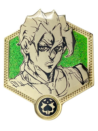 JoJo's Bizarre Adventure Golden Series Pannacotta Fugo Enamel Pin Gallery Image 2