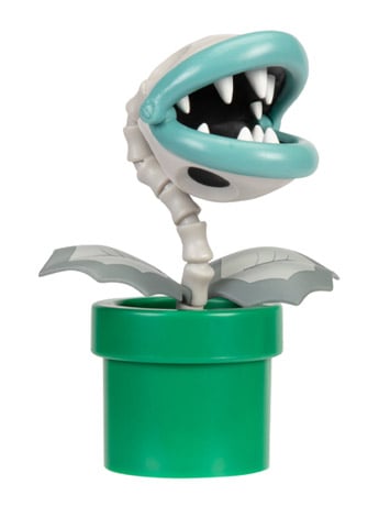 World of Nintendo Bone Piranha Plant 4-Inch Scale Figure Gallery Image 2
