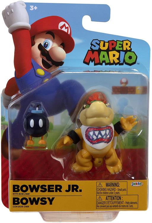 World of Nintendo 4" Bowser Jr. Figure Gallery Image 6