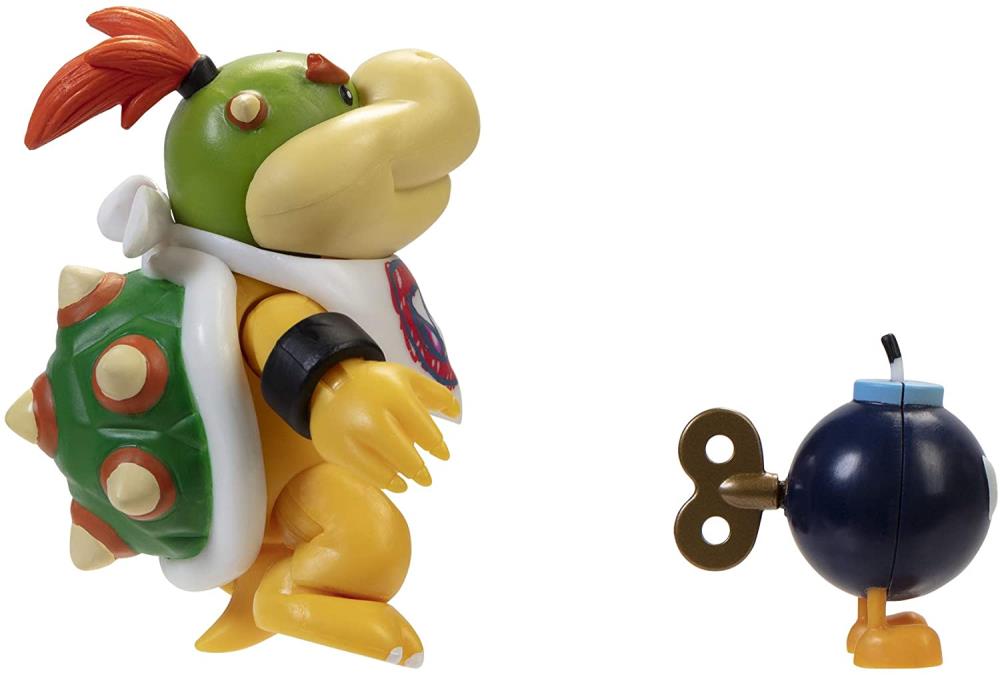 World of Nintendo 4" Bowser Jr. Figure Gallery Image 4