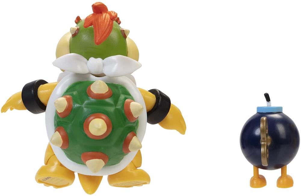 World of Nintendo 4" Bowser Jr. Figure Gallery Image 5