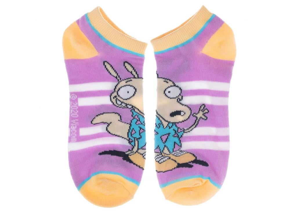 Nickelodeon Nick Toons of the 90's Ankle Socks Five-Pack Gallery Image 4