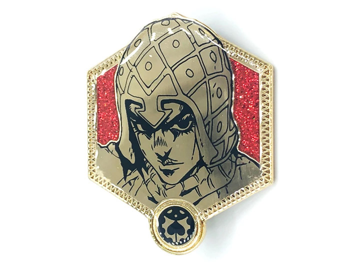 JoJo's Bizarre Adventure Golden Series Guido Mista Enamel Pin Gallery Image 1