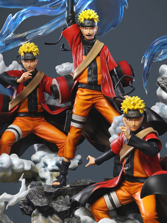 Naruto: Shippuden Naruto Uzumaki Wind Release: Rasenshuriken 1/8 Scale Limited Edition Statue Gallery Image 2