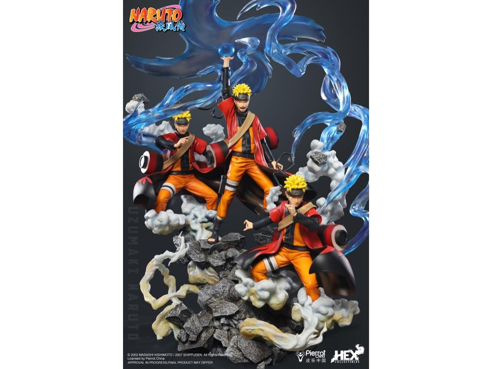 Naruto: Shippuden Naruto Uzumaki Wind Release: Rasenshuriken 1/8 Scale Limited Edition Statue Gallery Image 8