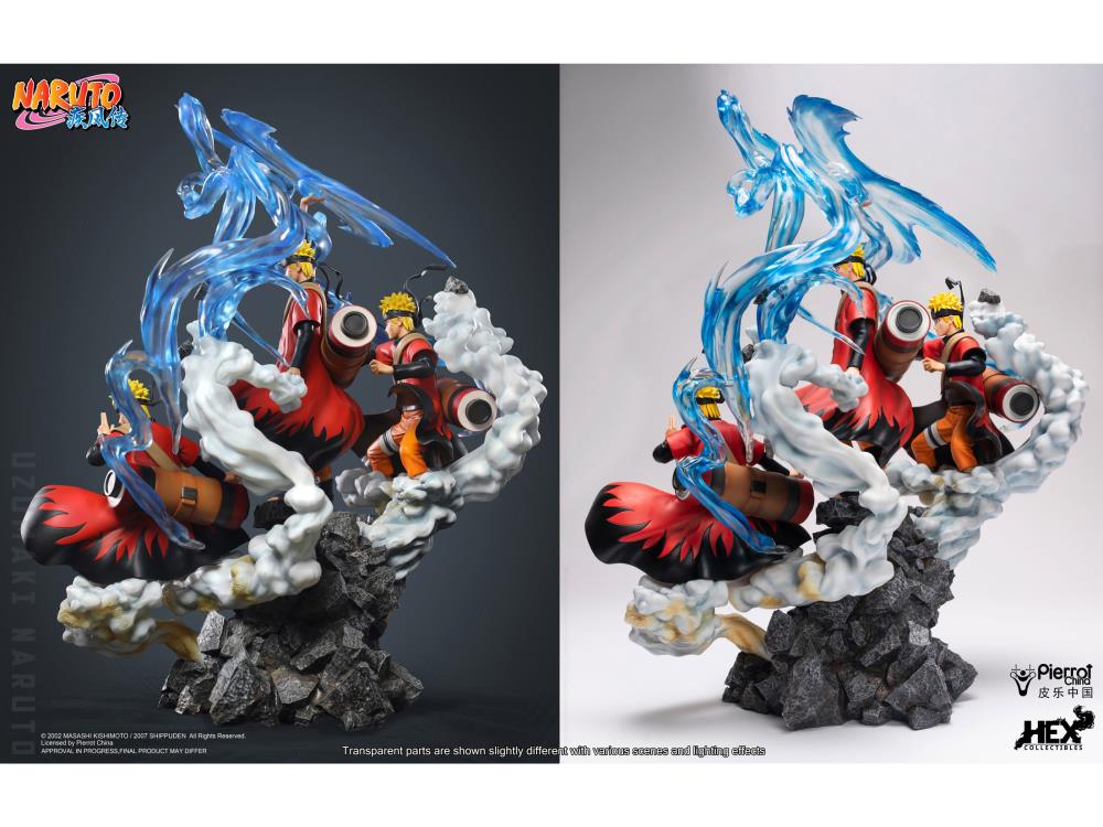 Naruto: Shippuden Naruto Uzumaki Wind Release: Rasenshuriken 1/8 Scale Limited Edition Statue Gallery Image 7