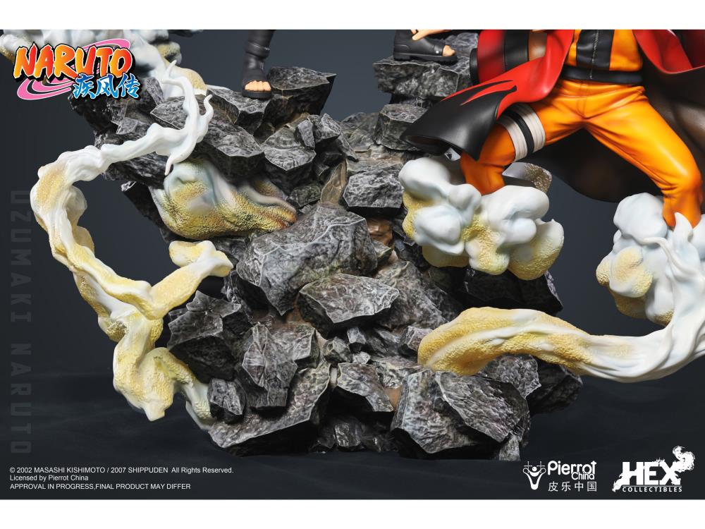 Naruto: Shippuden Naruto Uzumaki Wind Release: Rasenshuriken 1/8 Scale Limited Edition Statue Gallery Image 15