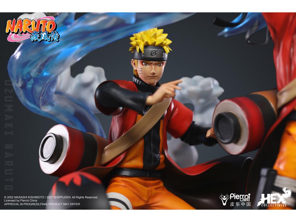 Naruto: Shippuden Naruto Uzumaki Wind Release: Rasenshuriken 1/8 Scale Limited Edition Statue Gallery Image 13