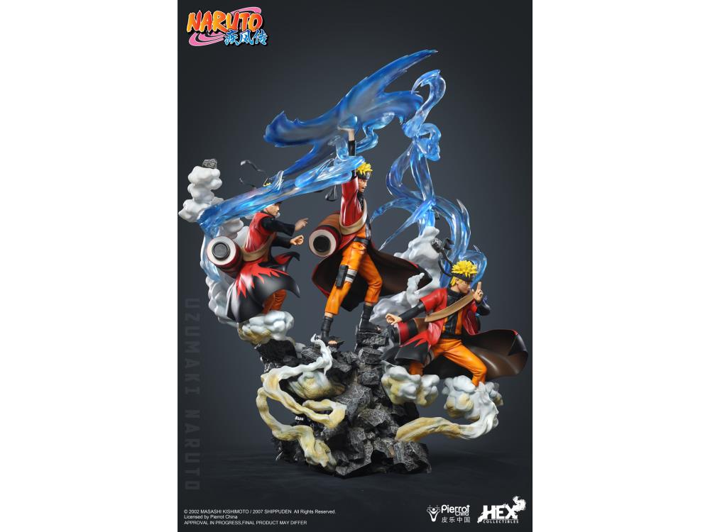 Naruto: Shippuden Naruto Uzumaki Wind Release: Rasenshuriken 1/8 Scale Limited Edition Statue Gallery Image 5