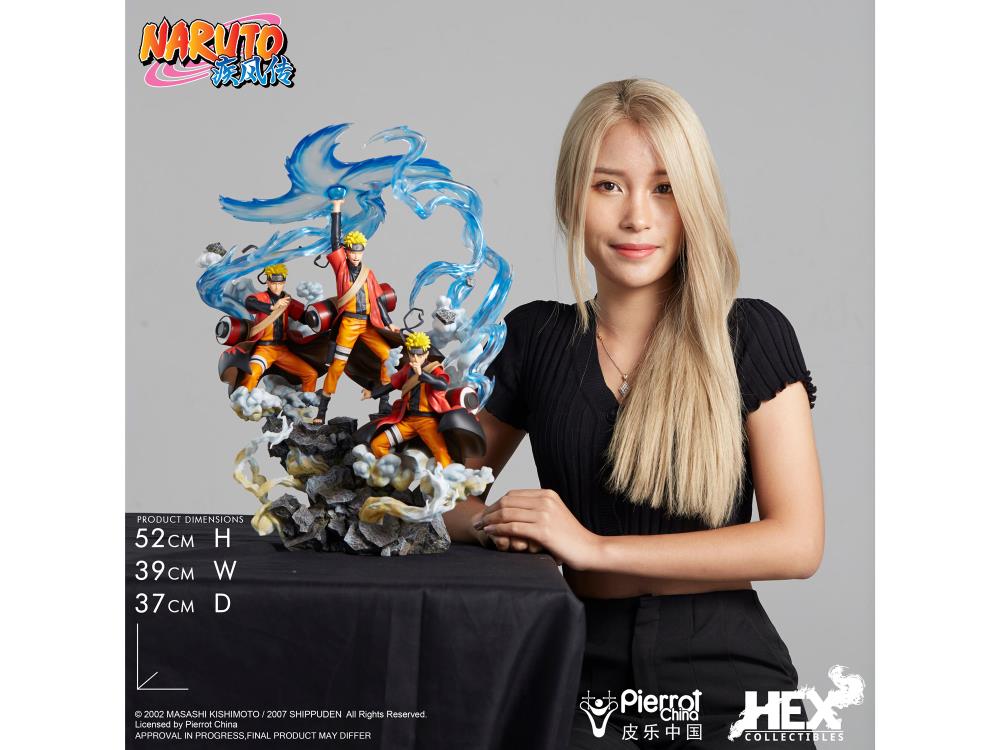 Naruto: Shippuden Naruto Uzumaki Wind Release: Rasenshuriken 1/8 Scale Limited Edition Statue Gallery Image 16