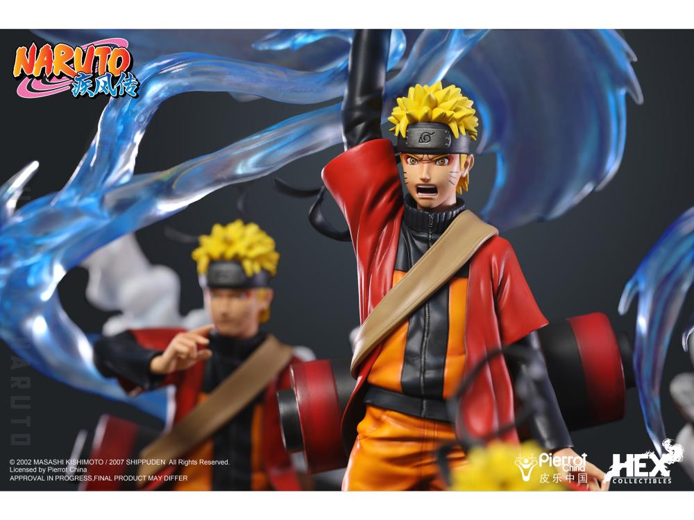 Naruto: Shippuden Naruto Uzumaki Wind Release: Rasenshuriken 1/8 Scale Limited Edition Statue Gallery Image 11