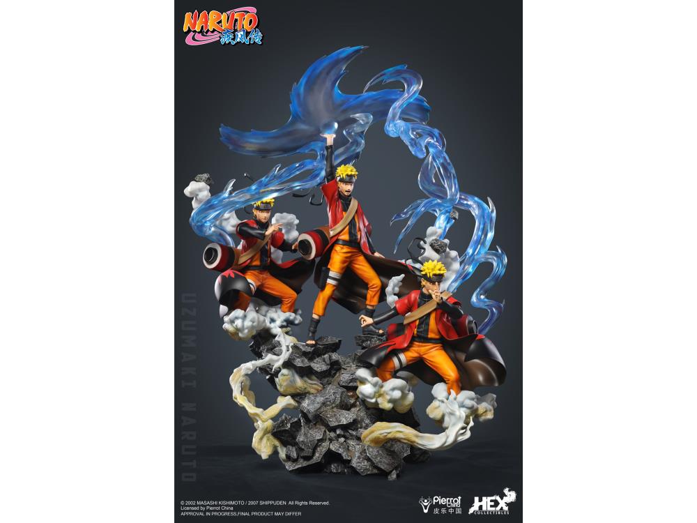 Naruto: Shippuden Naruto Uzumaki Wind Release: Rasenshuriken 1/8 Scale Limited Edition Statue Gallery Image 4