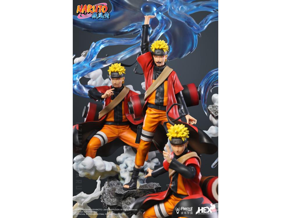 Naruto: Shippuden Naruto Uzumaki Wind Release: Rasenshuriken 1/8 Scale Limited Edition Statue Gallery Image 9