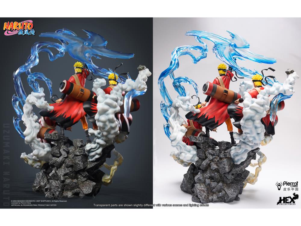 Naruto: Shippuden Naruto Uzumaki Wind Release: Rasenshuriken 1/8 Scale Limited Edition Statue Gallery Image 6