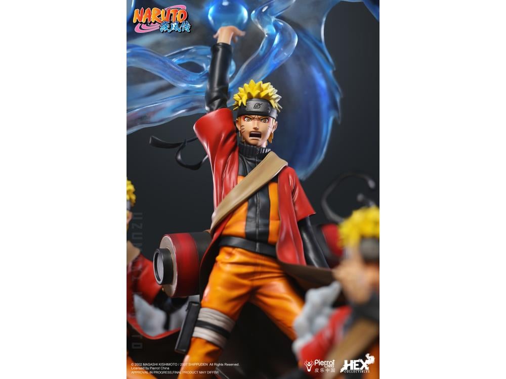 Naruto: Shippuden Naruto Uzumaki Wind Release: Rasenshuriken 1/8 Scale Limited Edition Statue Gallery Image 10