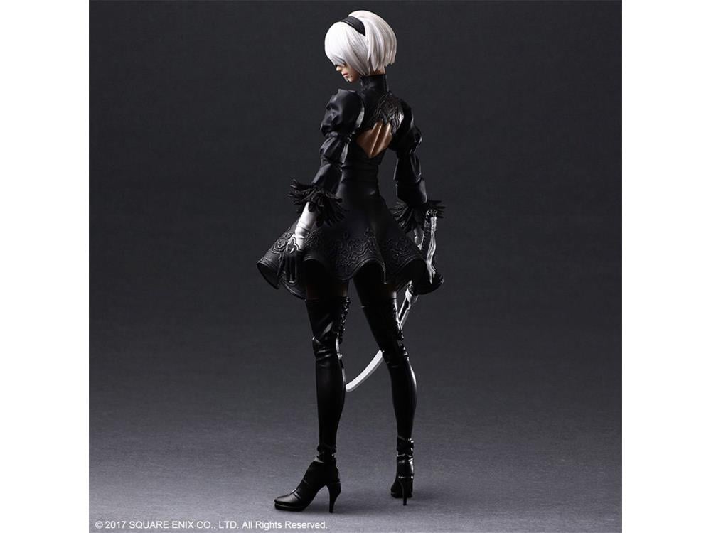 NieR: Automata Play Arts Kai 2B (YoRHa No. 2 Type B) Deluxe Version Gallery Image 7