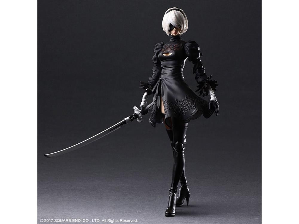 NieR: Automata Play Arts Kai 2B (YoRHa No. 2 Type B) Deluxe Version