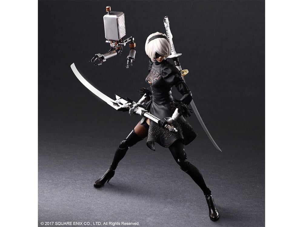 NieR: Automata Play Arts Kai 2B (YoRHa No. 2 Type B) Deluxe Version