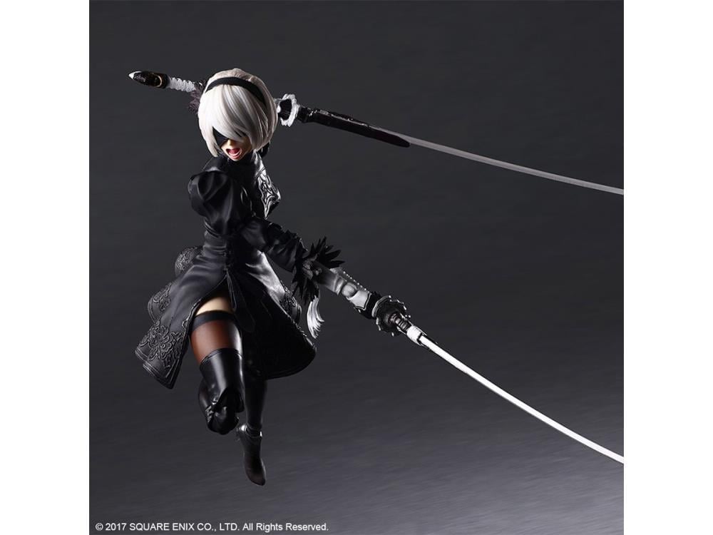 NieR: Automata Play Arts Kai 2B (YoRHa No. 2 Type B) Deluxe Version Gallery Image 11