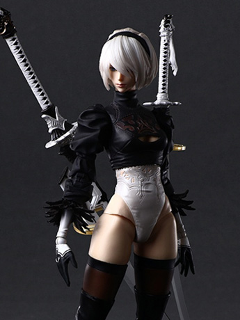 NieR: Automata Play Arts Kai 2B (YoRHa No. 2 Type B) Deluxe Version