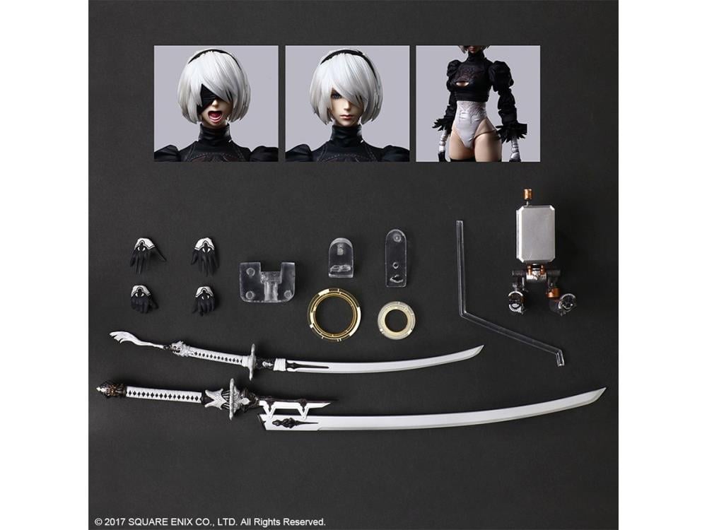 NieR: Automata Play Arts Kai 2B (YoRHa No. 2 Type B) Deluxe Version