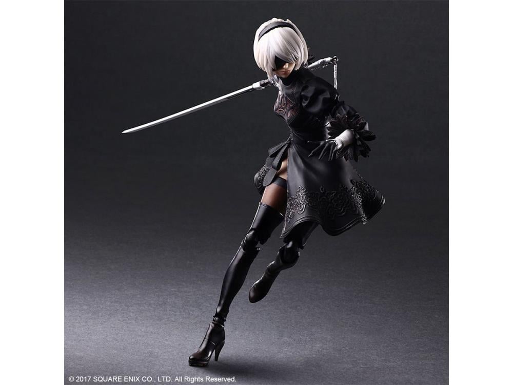 NieR: Automata Play Arts Kai 2B (YoRHa No. 2 Type B) Deluxe Version