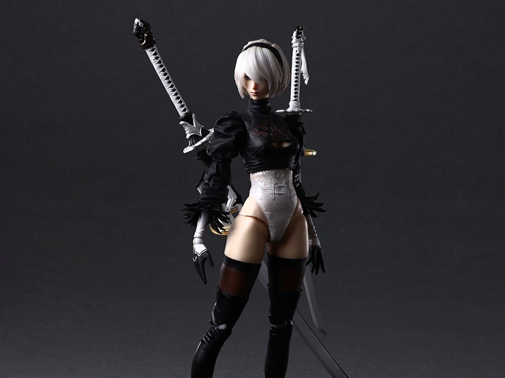 NieR: Automata Play Arts Kai 2B (YoRHa No. 2 Type B) Deluxe Version
