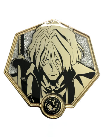 Cowboy Bebop Golden Series Vicious Enamel Pin Gallery Image 2