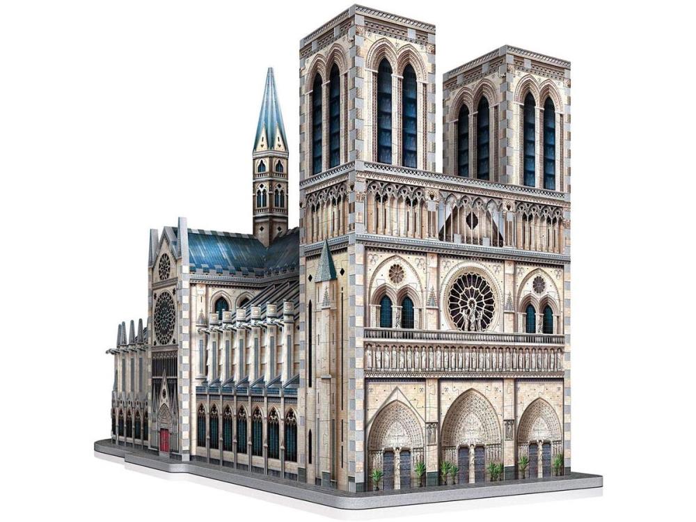 Notre-Dame de Paris 830-Piece 3D Puzzle Gallery Image 3
