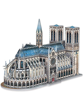 Notre-Dame de Paris 830-Piece 3D Puzzle Gallery Image 2