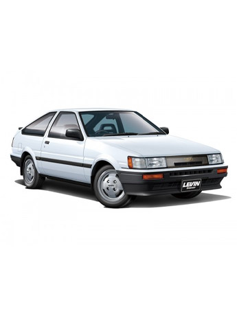 Toyota (1985) AE85 Corolla Levin 1500SR 1/24 Scale Model Kit Gallery Image 2