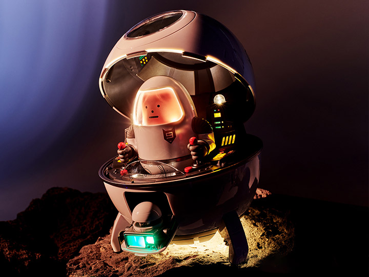 SML Wars SS 001 (Spacecraft Ver) Art Toy Gallery Image 1