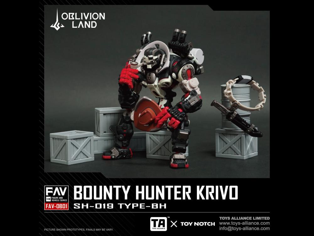 Oblivion Land FAV-OB01 Bounty Hunter Krivo Action Figure Gallery Image 6