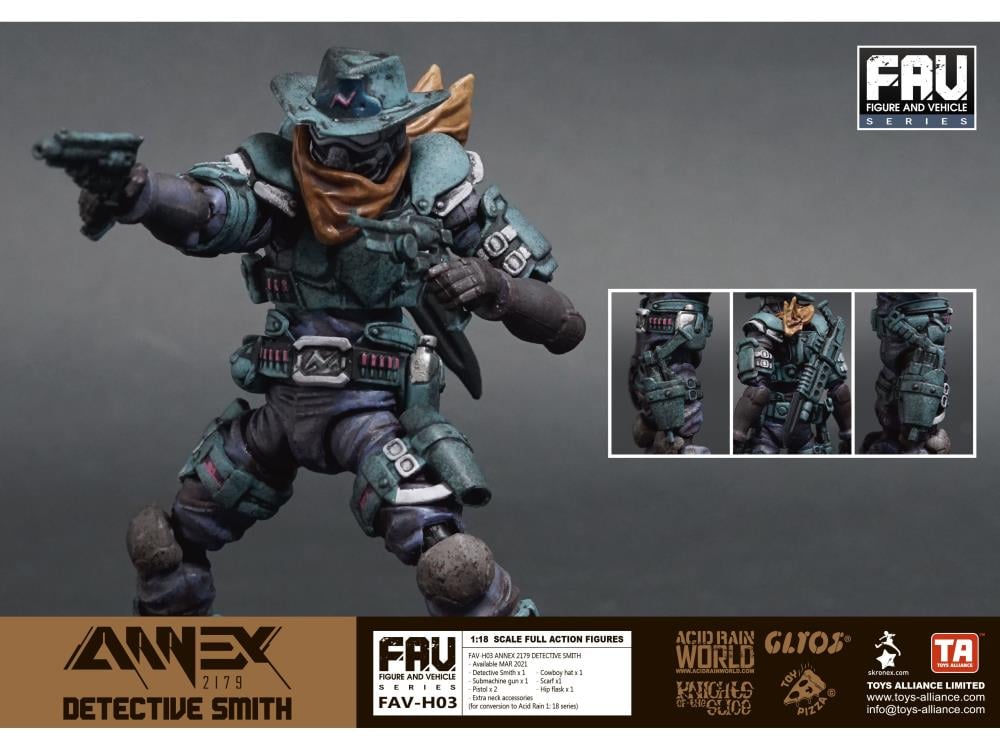 Annex 2179 FAV-H03 Detective Smith Action Figure