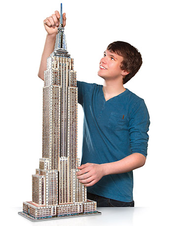 Empire State Building 975-Piece 3D Puzzle Gallery Image 2