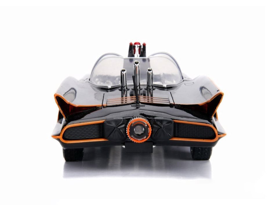 Batman Classic TV Series Metals Die Cast 1/18 Scale Batmobile with Batman & Robin Gallery Image 7